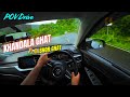 Most Scenic But DANGEROUS Ghat In Monsoon POV Drive On Khandala Ghat