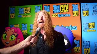 The Night Begins To Shine at the Teen Titans Go! 200th episode party with Billy from B.E.R.