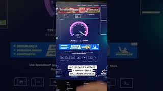 Testando Internet de 1 Giga Tim Live #speedtest #fibraotica