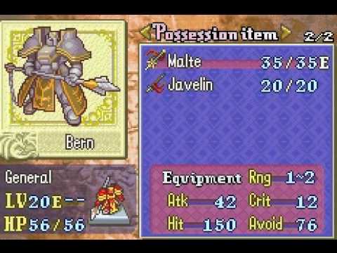 Fire Emblem: The Real War Chronicles {GBA FE6 Hack} - GALE?