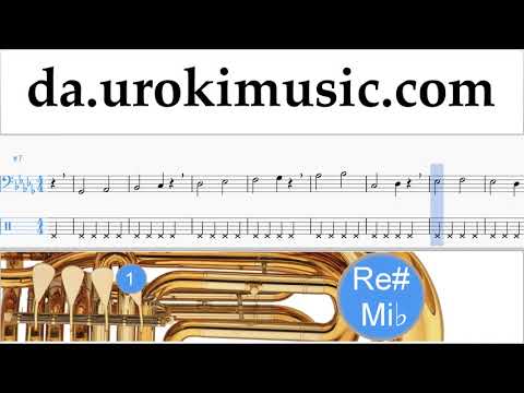 Lær At Spille Tuba Ozuna - Dile Que Tu Me Quieres Uddannelse Metode Del 1 øvelser um-i246