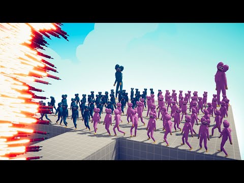 100x HUGGY WUGGY vs EVERY GOD - TABS | Totally Accurate Battle Simulator