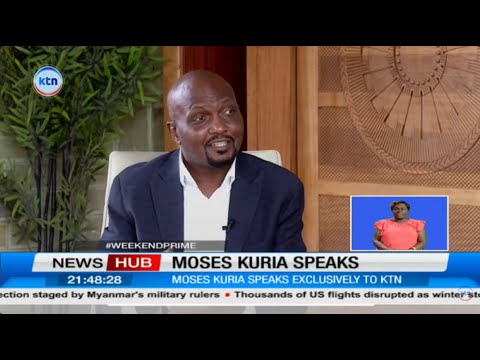 Moses Kuria says that DP Kindiki might be dropped in 2027