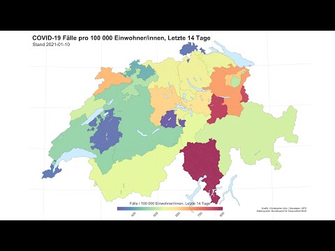 2021.01.10 COVID-19 Lagebericht, Schweiz & Liechtenstein
