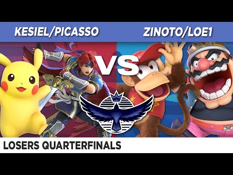 MIRAGE: Kesiel (Pikachu) & Picasso (Roy) vs Zinoto (Diddy Kong) & LOE1 (Wario) -Losers Quarterfinals