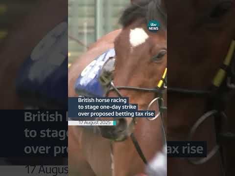 British racing will stage an unprecedented one-day strike on September 10 #itvnews #horseracing