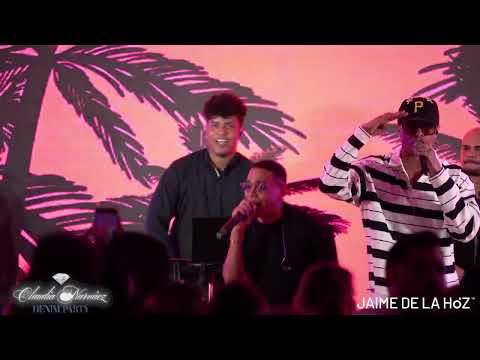 Hookiao - Lil Silvio & El Vega at Claudia Narváez's birthday