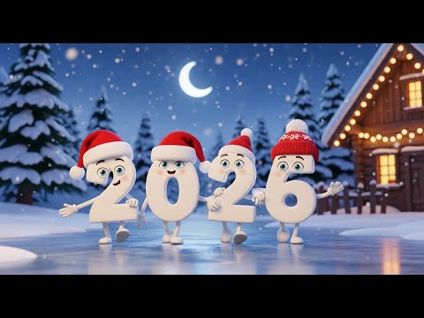 Happy New Year 2026 - Goodbye 2025 – Welcome 2026 | Snowy Christmas Animation