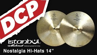 Video thumbnail for Istanbul Mehmet Nostalgia Hi Hat Cymbals 14" 955 1095 grams by Drum Center of Portsmouth