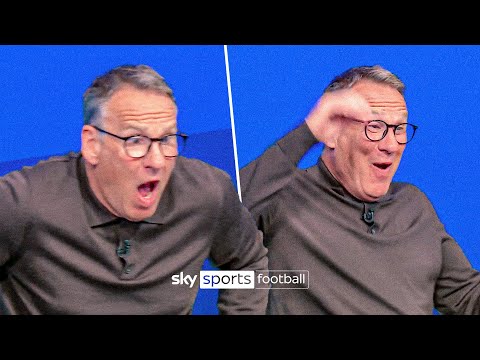 Paul Merson left stunned by *THAT* Declan Rice free-kick against Real Madrid! 🔥