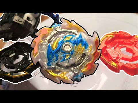 Ace Dragon .St.Ch 斬 Unboxing, Review, Battles| Beyblade Burst Gachi