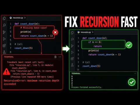 13 Python Recursion Problems Every Junior Should Solve