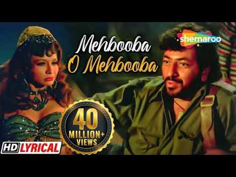 Mehbooba Mehbooba With Lyrics | RD Burman | Sholay 1975 | Helen | Amjad Khan
