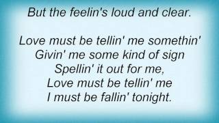 Leann Rimes - Love Must Be Telling Me Something Lyrics