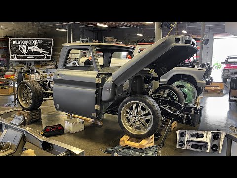 Custom Dash Mods / Restomod AC Setup in a 1965 C10
