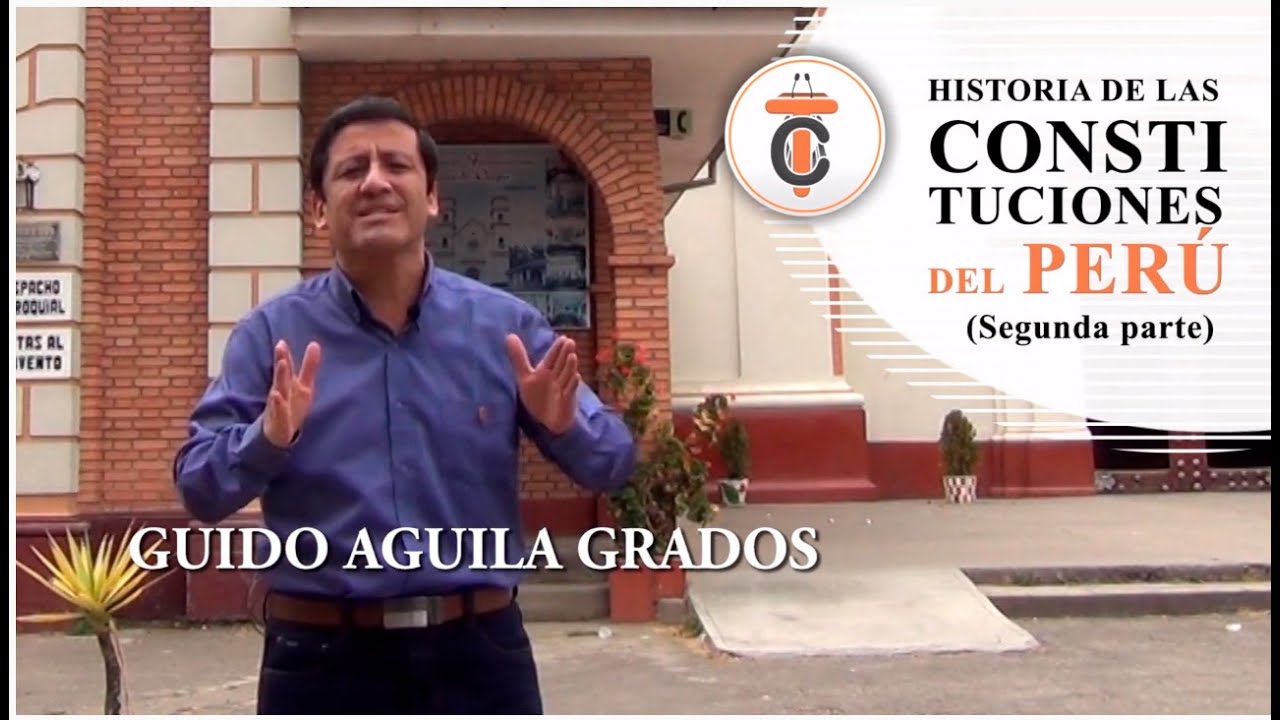 HISTORIA DE LAS CONSTITUCIONES DEL PERÚ (Segunda parte) Tribuna Constitucional 73 Guido Aguila