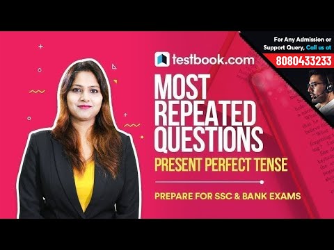 Most Repeated Questions on Present Perfect Tense for SSC & Bank Exams by Testbook.com Video