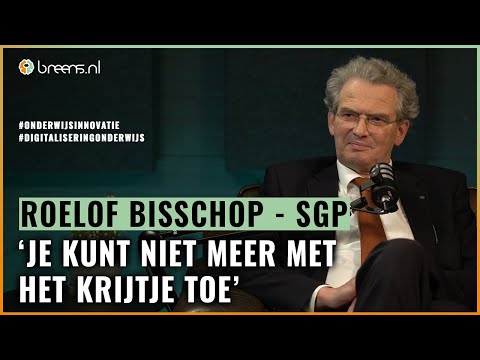 Roelof Bisschop — SGP-kamerlid Roelof Bisschop: ‘De menselijke dimensie is abs