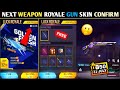 Next Weapon Royale Gun Skin 100 Confirm OB50 New Weapon Royale Gun Skin Next Weapon Royale Gun