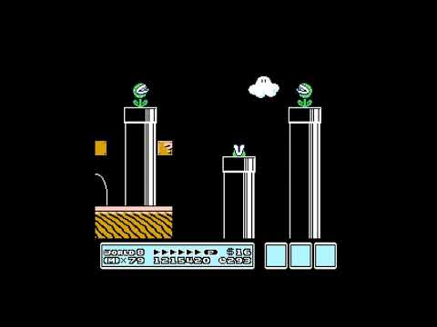 Super Mario Bros 3 World 8: Dark Land (all levels)