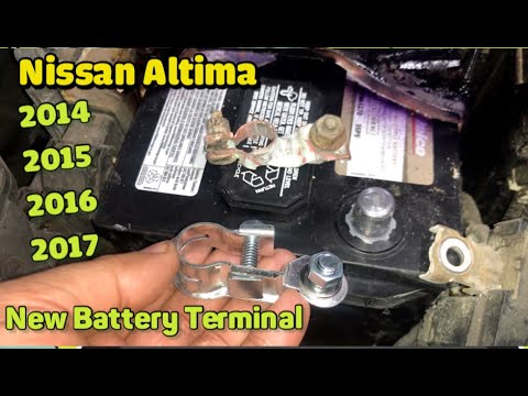 Nissan Altima 2014 No starter bad battery terminal   / Altima New battery terminal