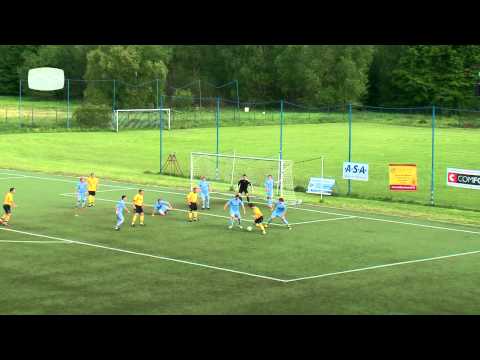 Fotbalové derby mezi Rožnovem a Kateřinicemi vyhráli domácí