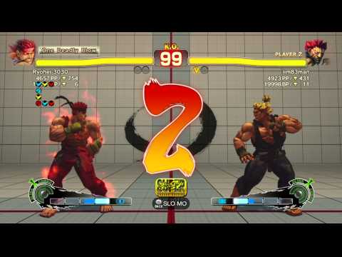 SSFIVAE~ Evil Ryu (Ryohei 3030) vs.  Akuma (iim83man) HD