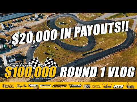 Klutch Kickers $100,000 Drift Series | Round 1 Vlog