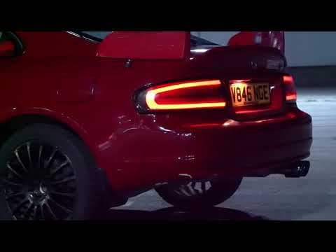 Celica Led Tails performing on car
