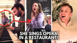 QUEEN OF THE NIGHT in a restaurant.. People were shocked 😂
