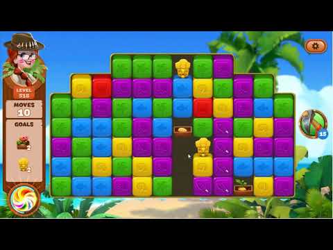 Lost Island Blast Adventure Level 518 - No Boosters