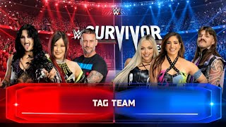 WWE 2K25 - CM Punk Rhea Ripley IYO SKY VS Liv Morgan Raquel Rodriguez Dominik Mysterio | WWE