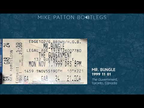 1999/11/01 Mr. Bungle - The Guvernment, Toronto, ON, Canada