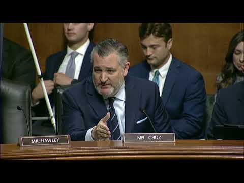 Senator Cruz FIERY Exchange with Democrat Colleague in Senate Judiciary Committee Hearing