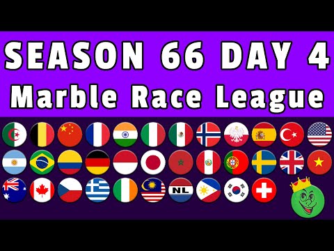 Marble Race League Season 66 Day 4 Marble Race / Marble Race King