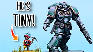 The SMALLEST Warhammer Model Ever Made... Impossible to Paint???