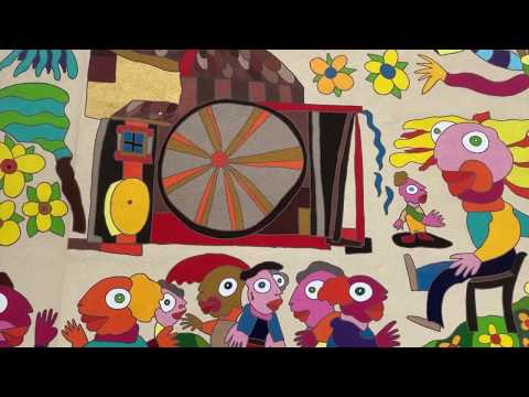 Hoyerswerda: Fassadenkunst am Hochhaus - LAUSITZWELLE