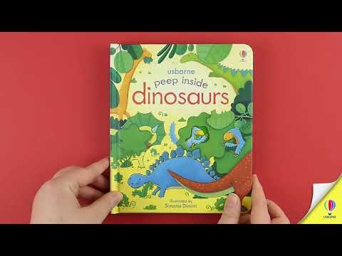 Книга Peep inside Dinosaurs video 1