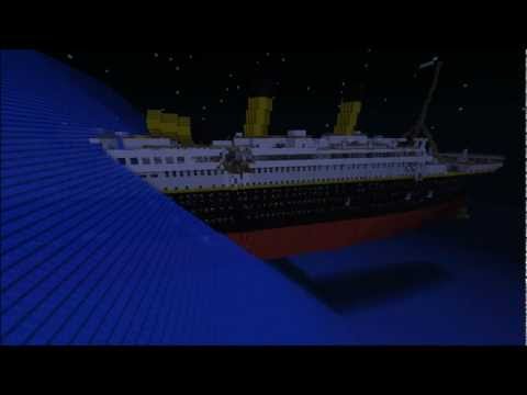 comment construire le titanic dans minecraft