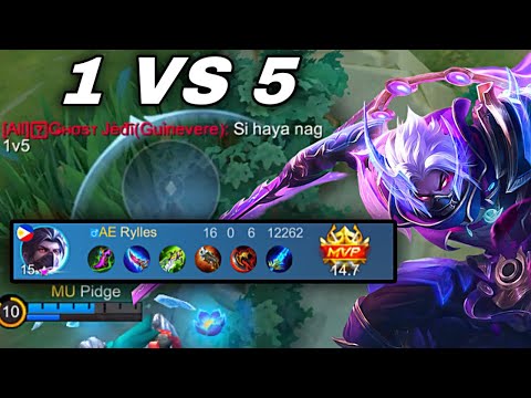 1 VS 5 HAYABUSA AGGRESSIVE GAMEPLAY!