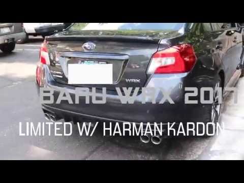 2017 SUBARU WRX LIMITED W/HARMAN KARDON