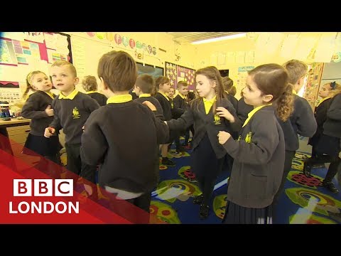 Keeping children active with maths classes- BBC London