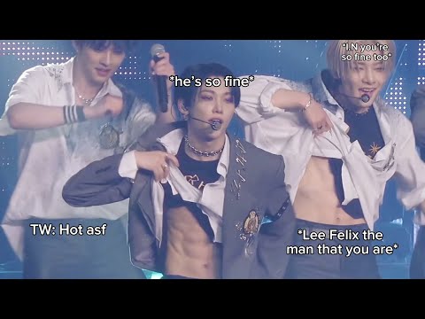 FELIX DOING THE HOTTEST THINGS EVER!!