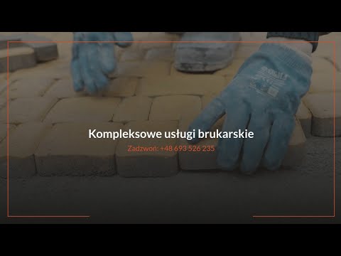 K-Bruk Brukarstwo Układanie Kostki Brukowej Krzysztof Podsiadło - video