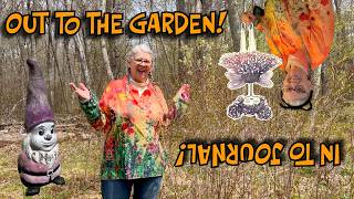 Spring GARDEN 🌱 Chores & Gentle JOURNALING 📓 in the FAIRY 🧚‍♀️ Journal!