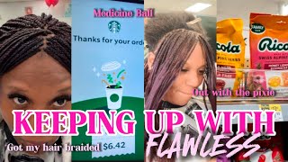 VLOG| GIRL WHO DO SHE THINK SHE IS• Service Me Please•Old School Mirco Braids•Sickness going around
