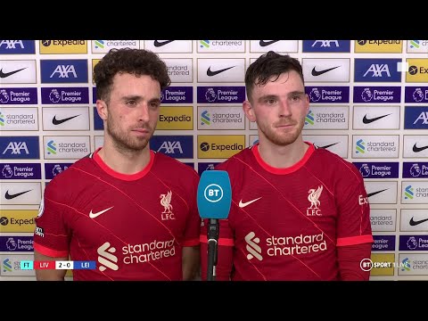 "He's unstoppable!" Robertson celebrates Diogo Jota's form and vows to maintain pressure on Man City