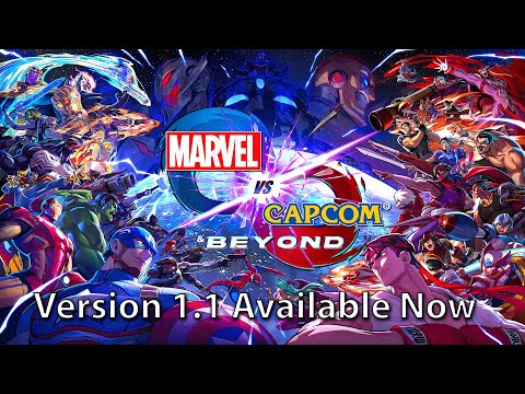 Marvel Vs. Capcom Infinite & Beyond Version 1.1 Release Trailer