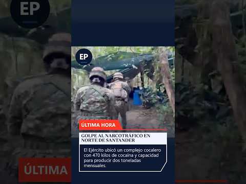 Desmantelan complejo cocalero de $6.750 millones en Norte de Santander