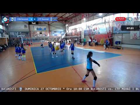 CSM Bucuresti vs CTF Mihai I Bucuresti, Campionatul National-Divizia SPERANTE 2019/2020 T1 (3:1)
